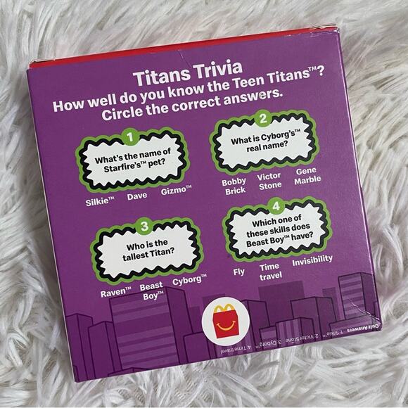 MCDONALD’S • Teen Titans Beast Boy Happy Meal Toy - Picture 3 of 3